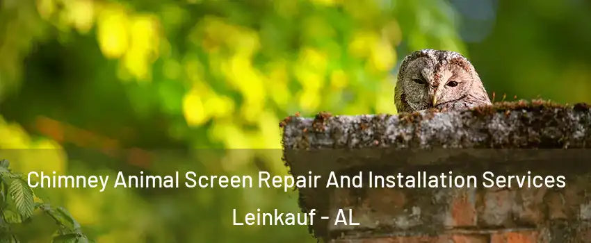 Chimney Animal Screen Repair And Installation Services Leinkauf - AL