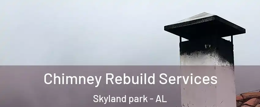 Chimney Rebuild Services Skyland park - AL