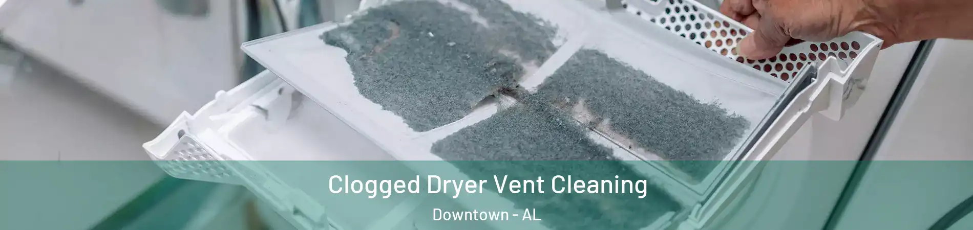 Clogged Dryer Vent Cleaning Downtown - AL