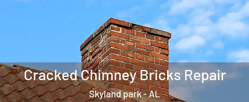 Cracked Chimney Bricks Repair Skyland park - AL