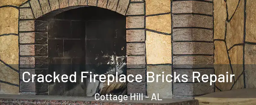 Cracked Fireplace Bricks Repair Cottage Hill - AL