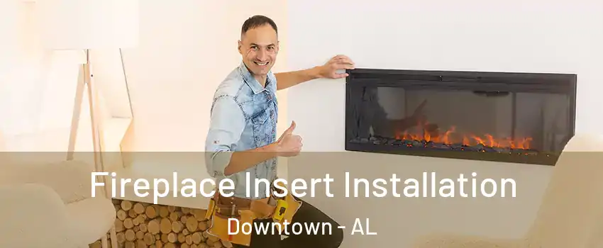 Fireplace Insert Installation Downtown - AL