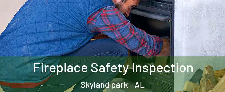 Fireplace Safety Inspection Skyland park - AL