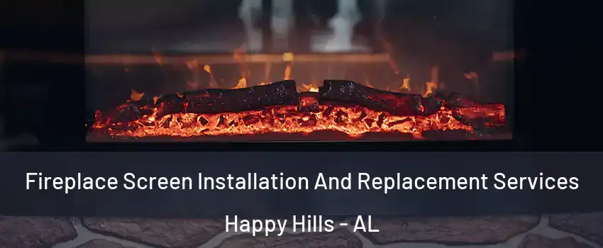 Fireplace Screen Installation And Replacement Services Happy Hills - AL