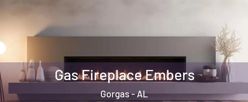 Gas Fireplace Embers Gorgas - AL