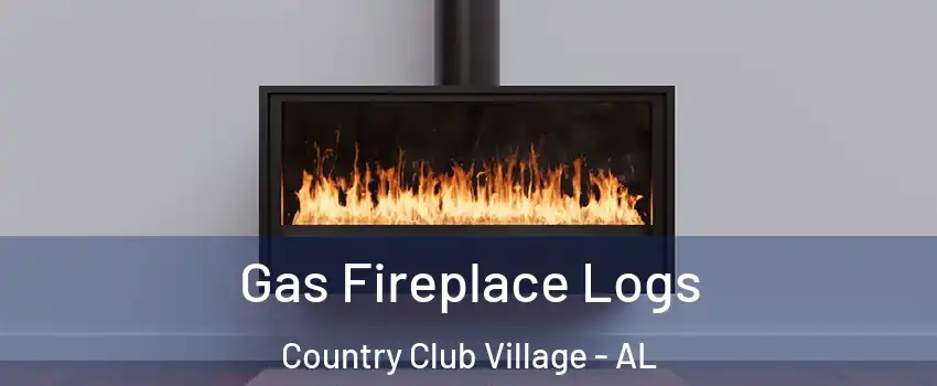 Gas Fireplace Logs Country Club Village - AL