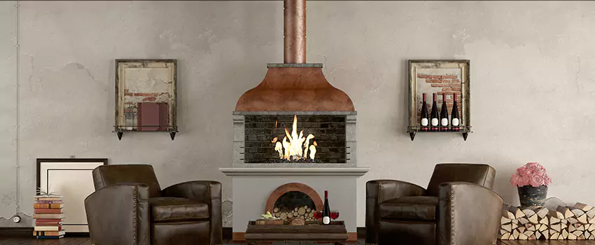 Thelin Hearth Products Providence Pellet Insert Fireplace Installation in Thornhill, AL