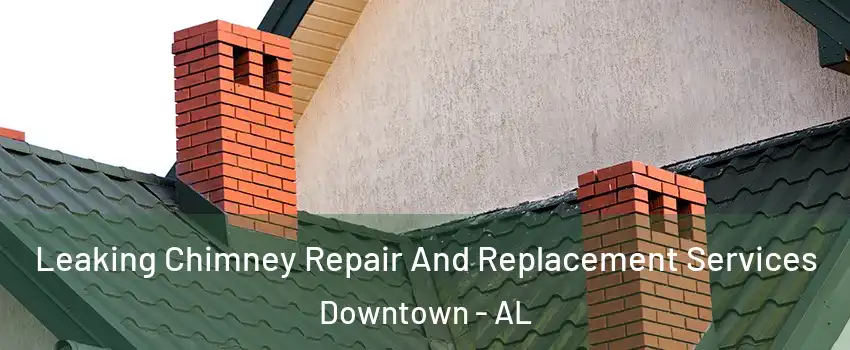 Leaking Chimney Repair And Replacement Services Downtown - AL