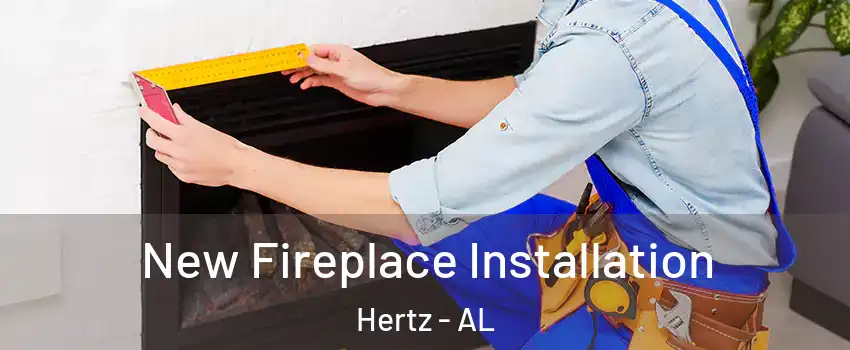 New Fireplace Installation Hertz - AL