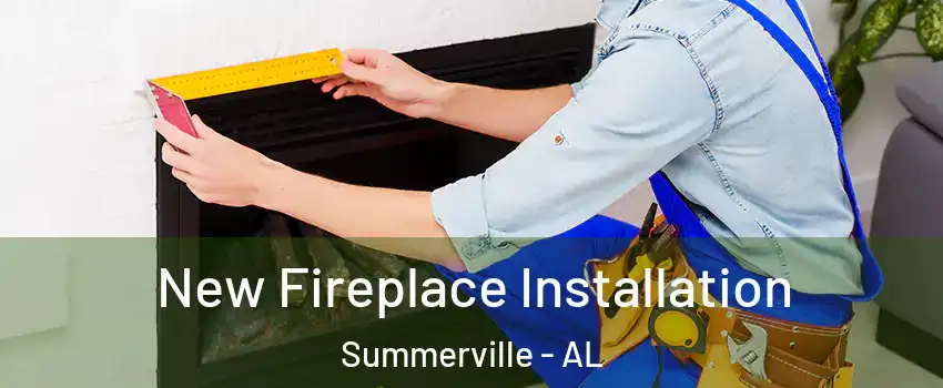 New Fireplace Installation Summerville - AL