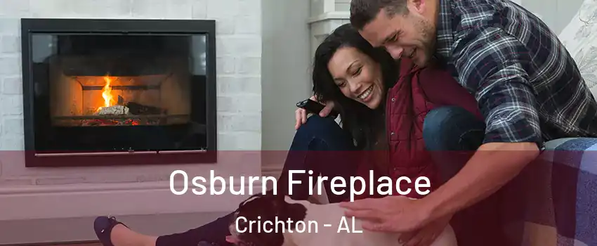 Osburn Fireplace Crichton - AL